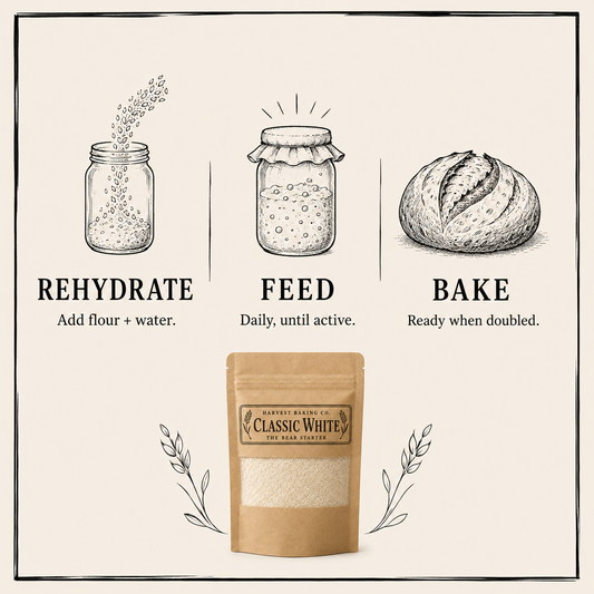 The Bear Starter | Classic White Sourdough