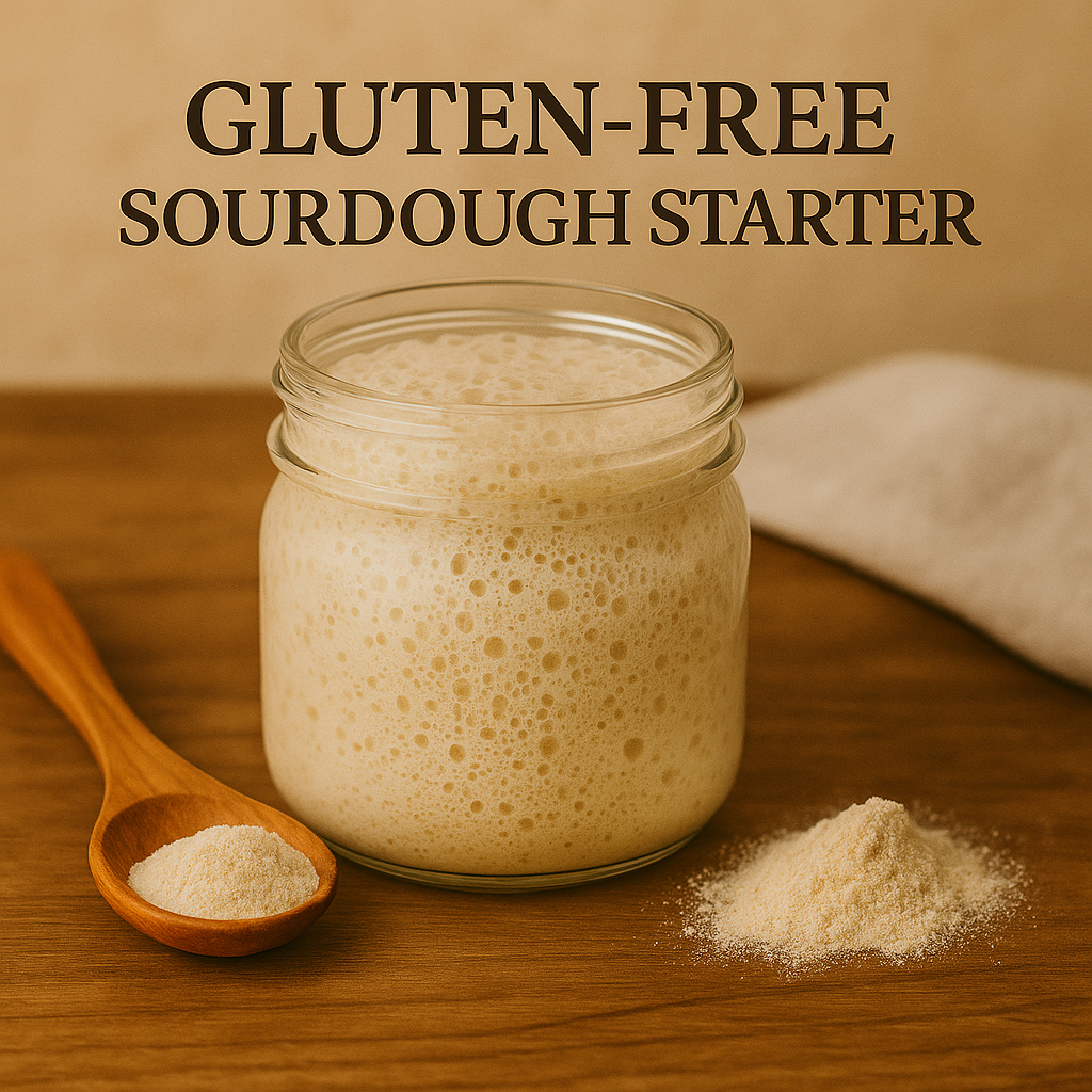 Gluten-Free Sourdough Starter – Whole Grain Wild Culture for Bread & Beyond