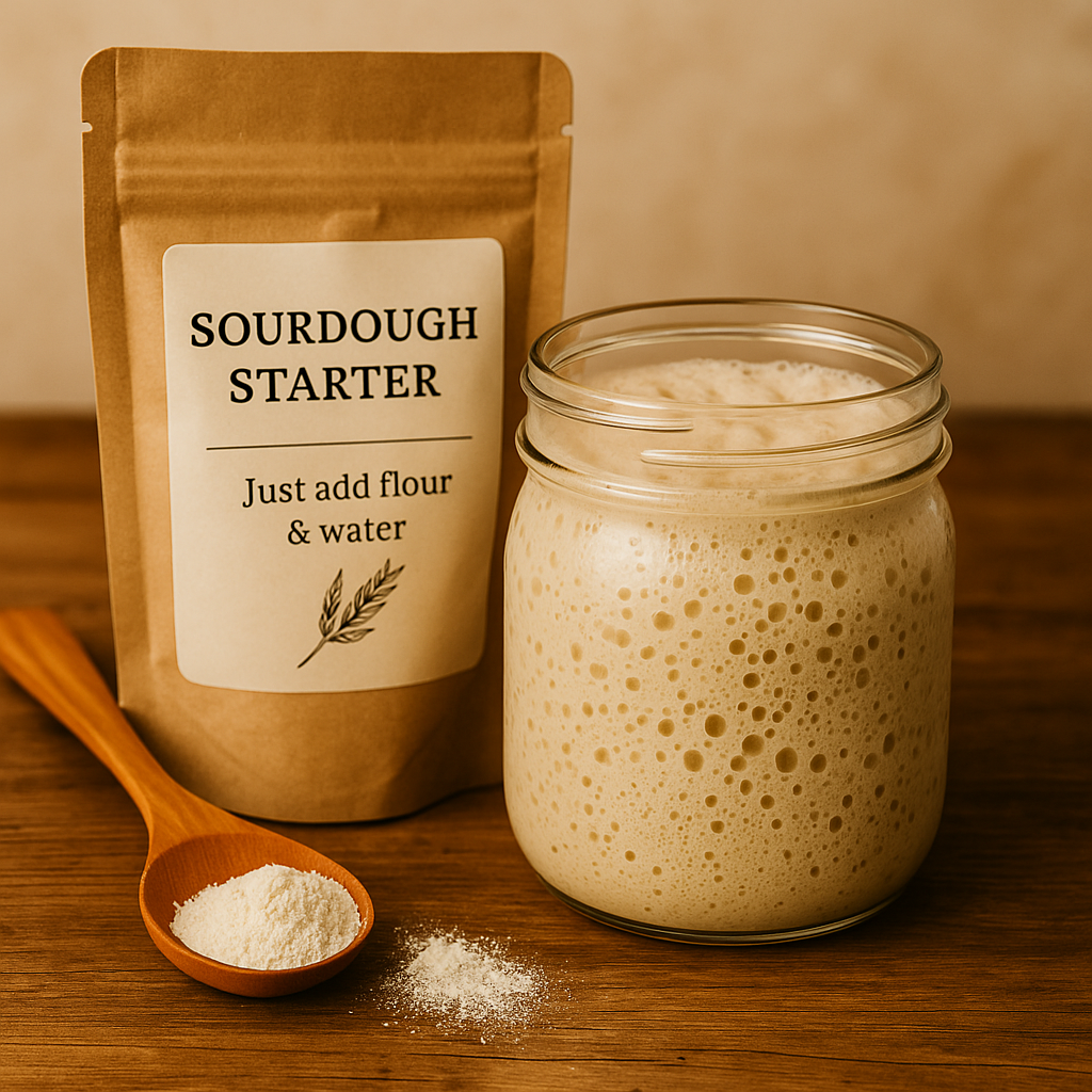 Gluten-Free Sourdough Starter – Whole Grain Wild Culture for Bread & Beyond