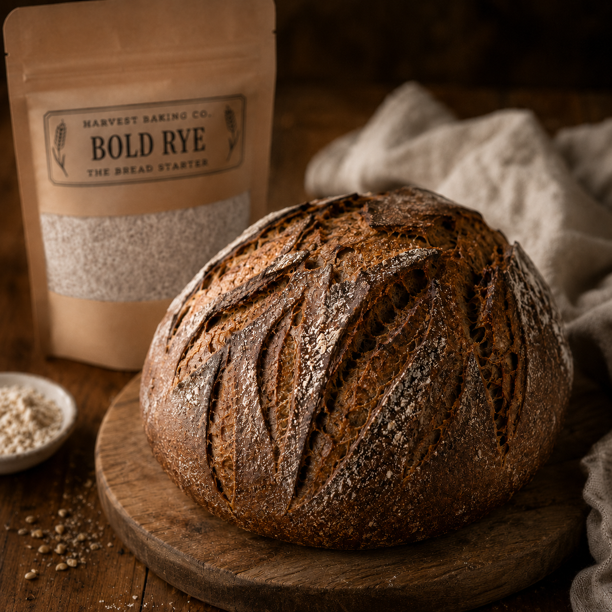 The Bear Starter | Bold Rye Sourdough