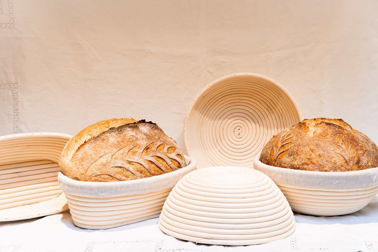 Banneton Proofing Basket with Liner – Artisan Bread Making