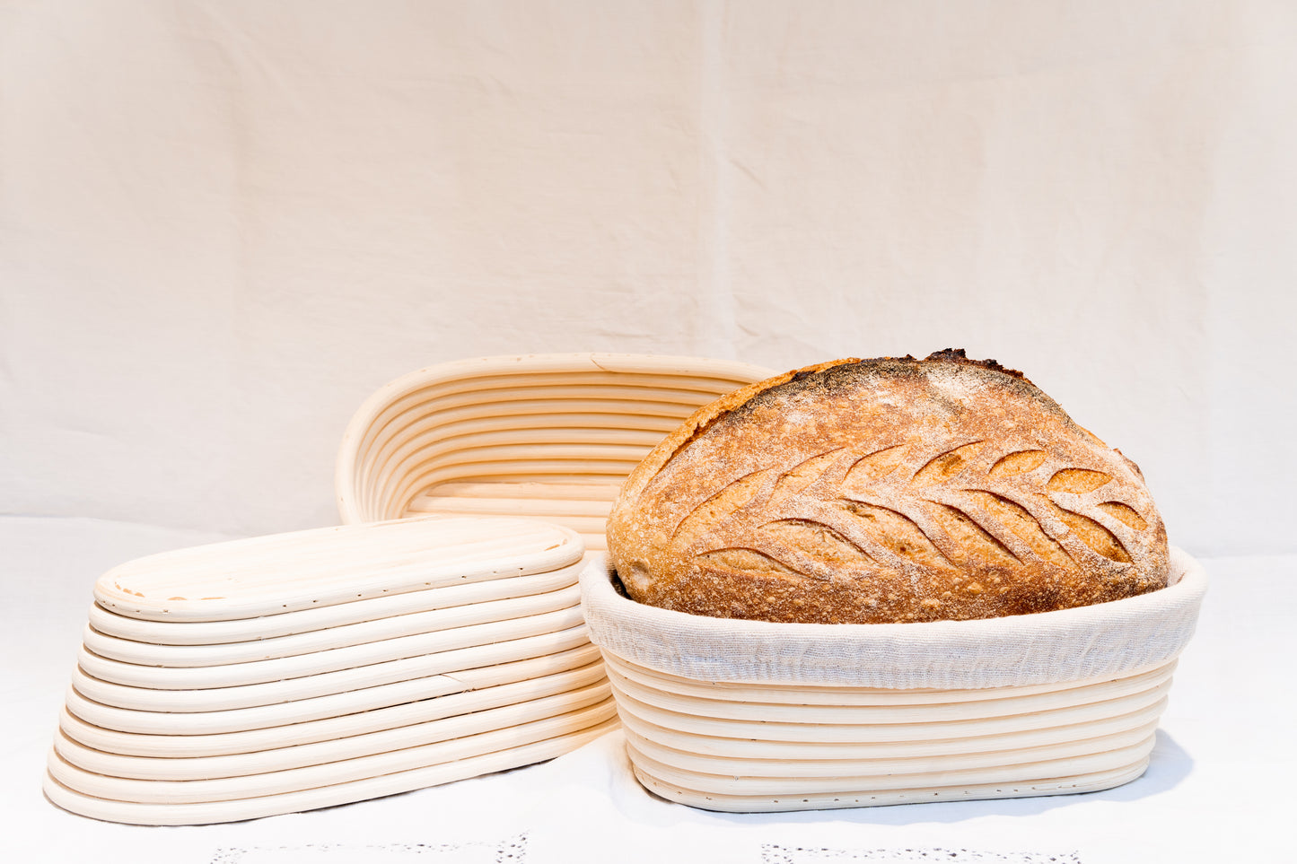 Banneton Proofing Basket with Liner – Artisan Bread Making
