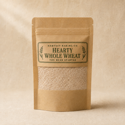 The Bear Starter | Hearty Whole Wheat Sourdough