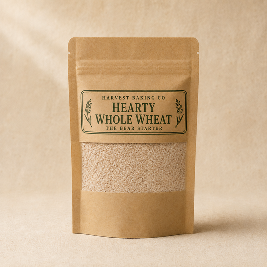 The Bear Starter | Hearty Whole Wheat Sourdough