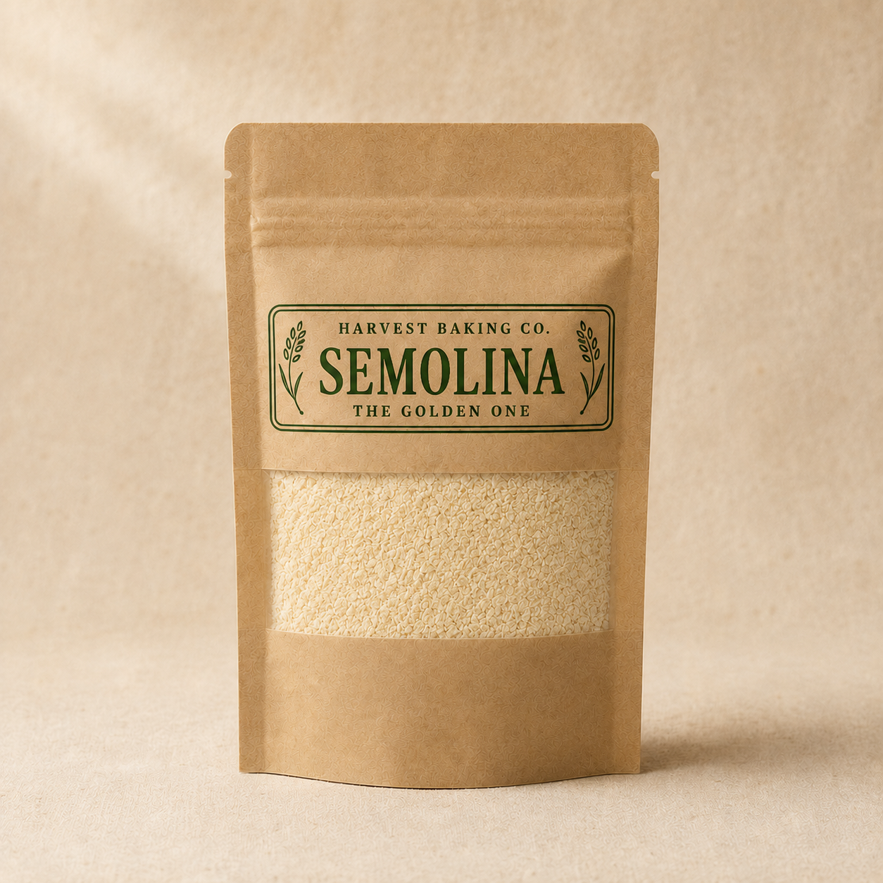 Organic Semolina Sourdough Starter – Golden, Nutty, and Artisan-Ready
