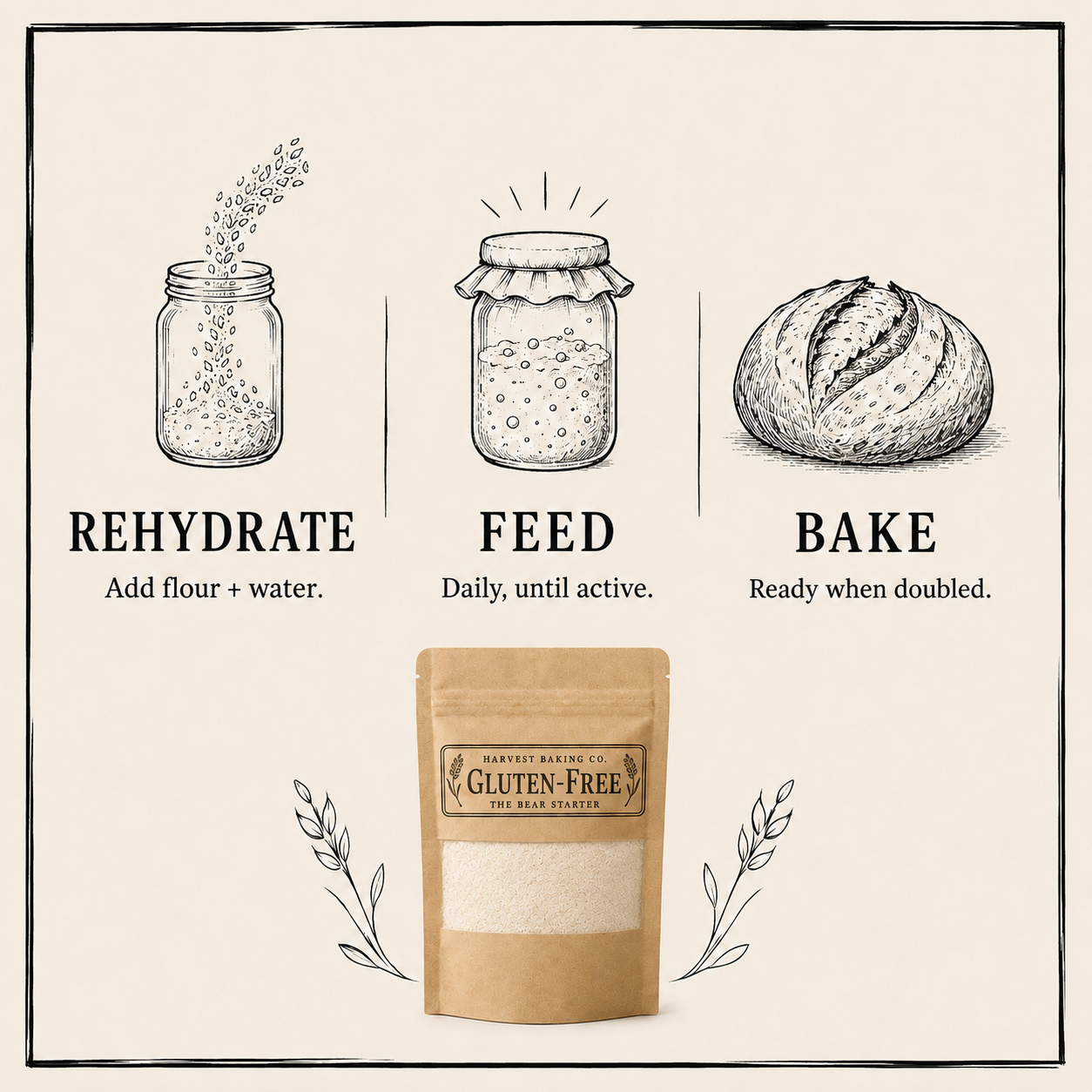 Gluten-Free Sourdough Starter – Whole Grain Wild Culture for Bread & Beyond
