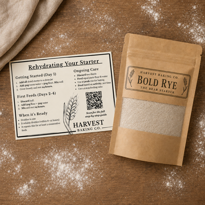 The Bear Starter | Bold Rye Sourdough