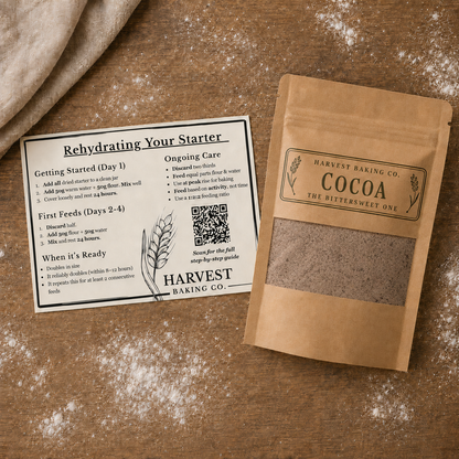 Organic Cocoa Sourdough Starter – Unique Chocolate Culture for Artisan Bread