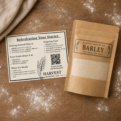 Barley Sourdough Starter – The Mellow One | Malty & Smooth