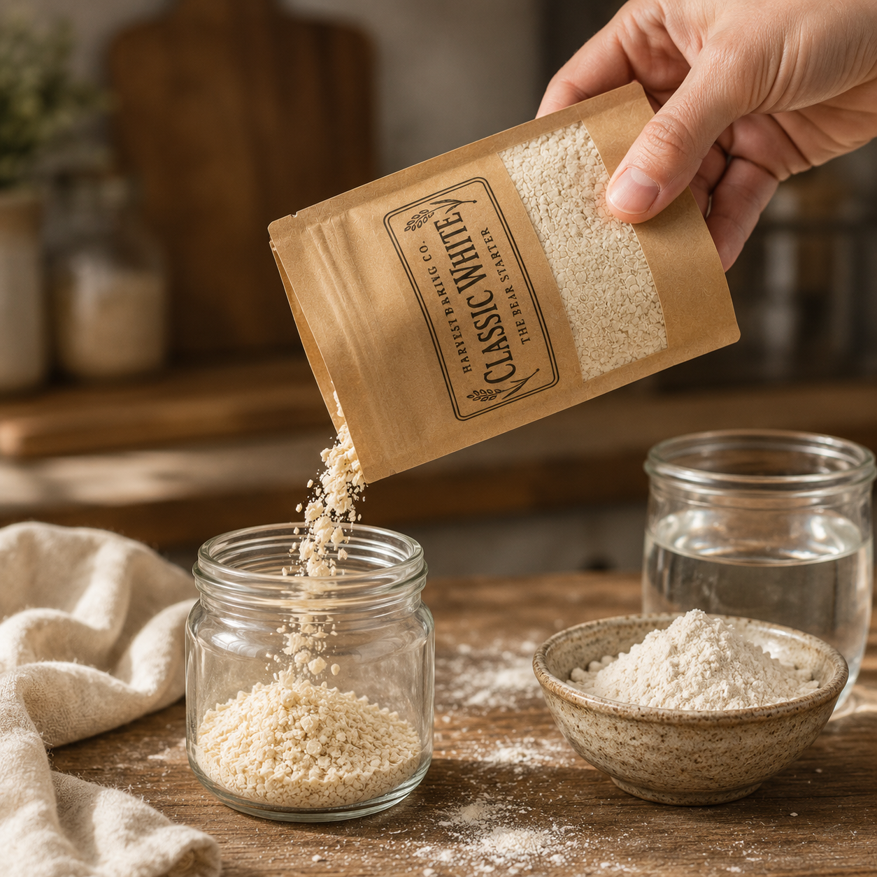 The Bear Starter | Classic White Sourdough