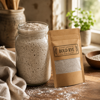 The Bear Starter | Bold Rye Sourdough