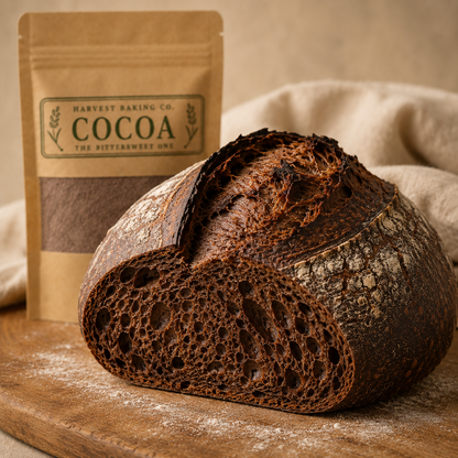 Organic Cocoa Sourdough Starter – Unique Chocolate Culture for Artisan Bread