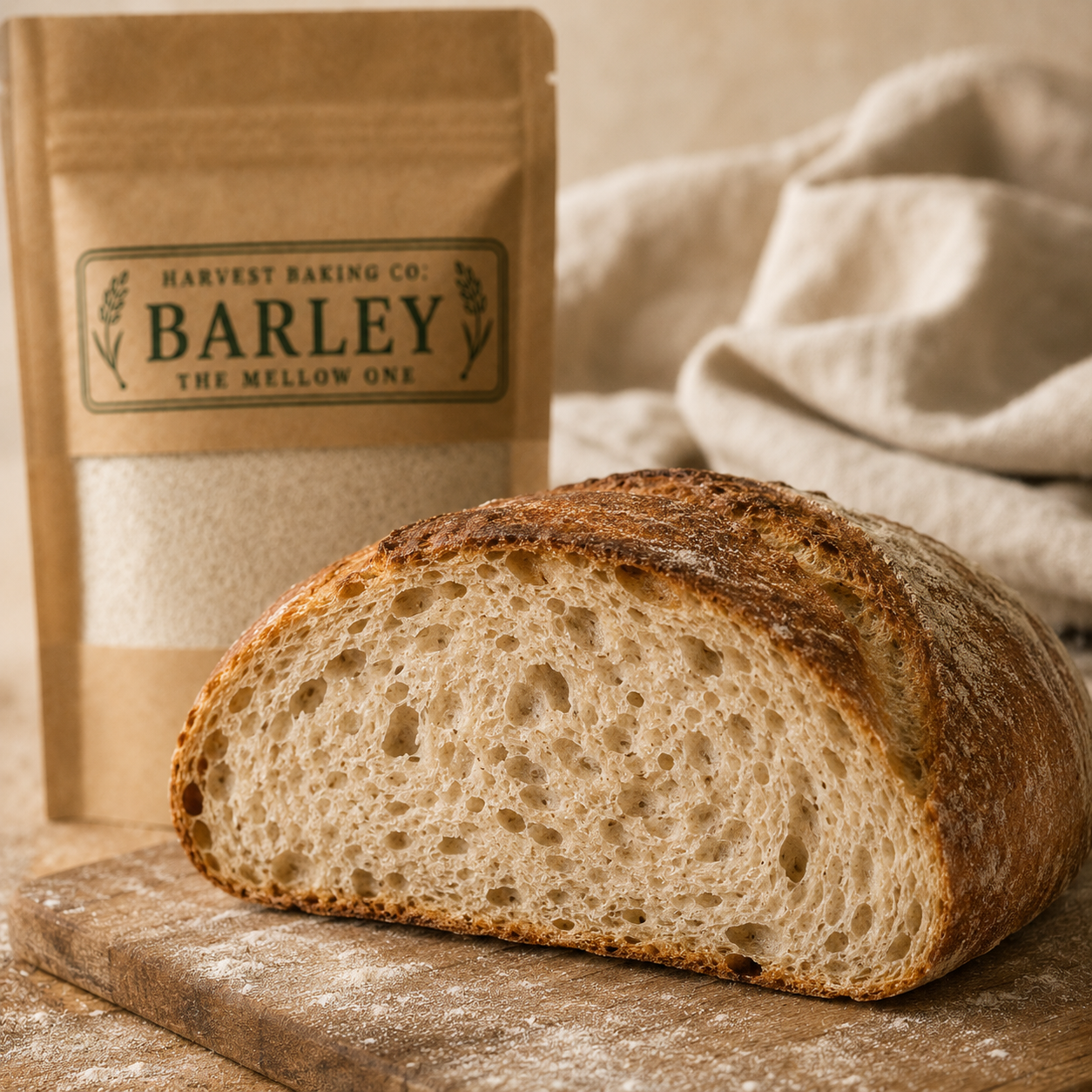 Barley Sourdough Starter – The Mellow One | Malty & Smooth