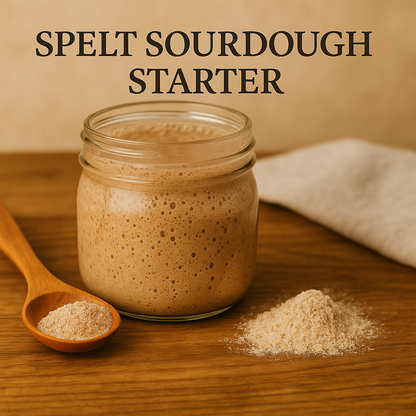 Spelt Sourdough Starter – The Ancient One | Nutty & Gentle