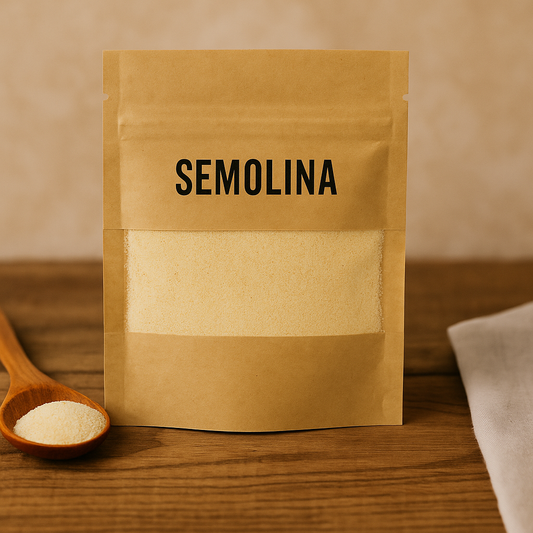 Organic Semolina Sourdough Starter – Golden, Nutty, and Artisan-Ready