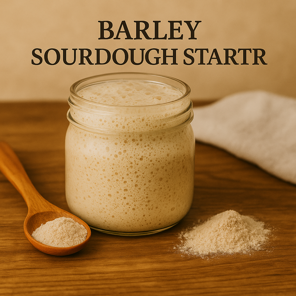 Barley Sourdough Starter – The Mellow One | Malty & Smooth